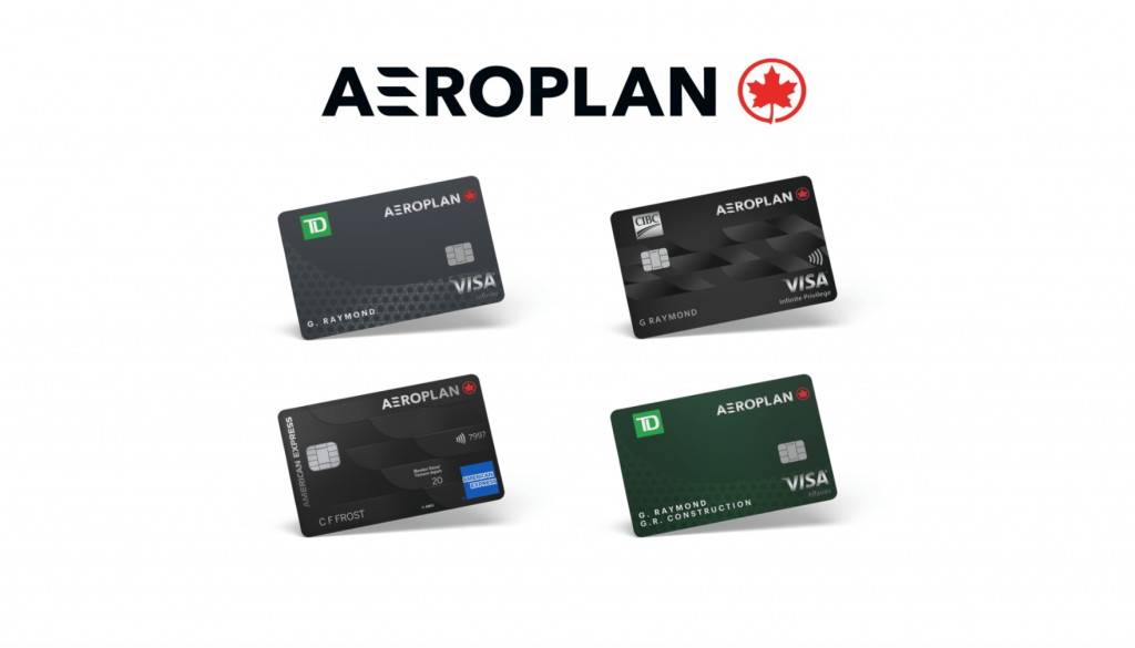 Aeroplan credit cards